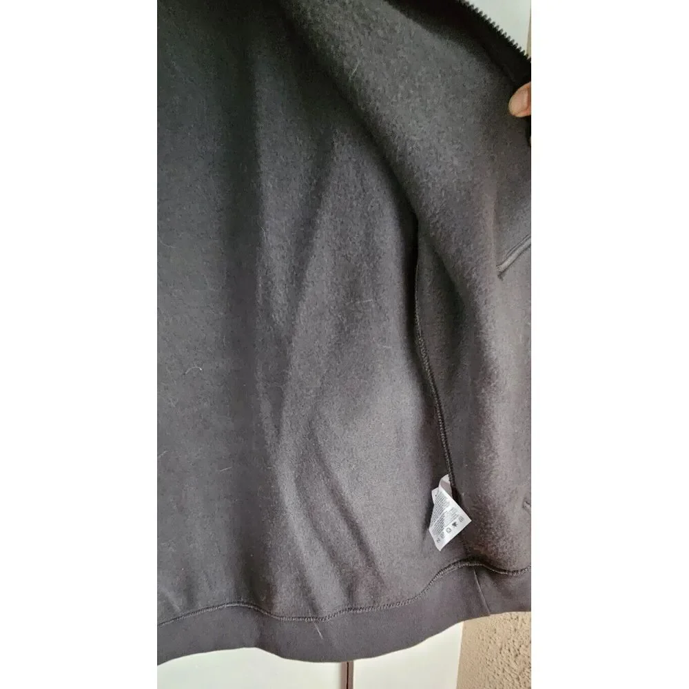 Nike Men's Sz Med‎ Cleveland Browns fleece Hoodie gray jacket full zip cotton